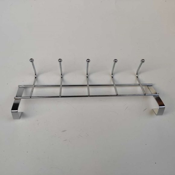 Over The Door Hook Rack Hanger 2 Pack Organizer Rack Hanger - For Thin Doors - Picture 3 of 3